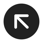 Arrow Up Left Circle SVG Icon
